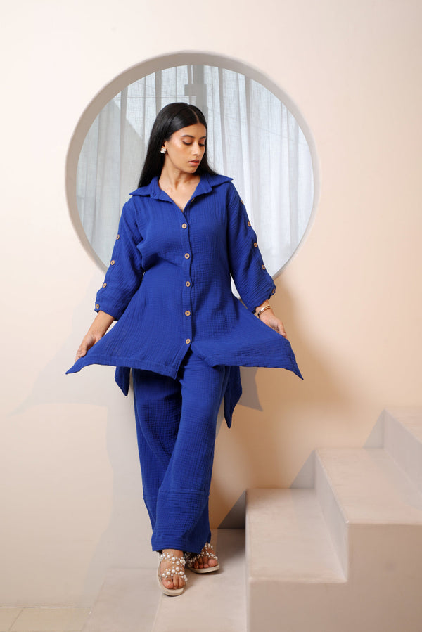 Gala shirt with Fusion Pant Co ord Set