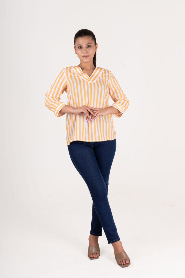 Strips Printed Tunic