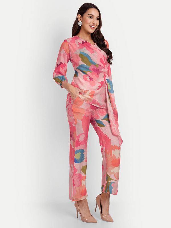 Pure Muslin Co-Ord Sets With Digital Print