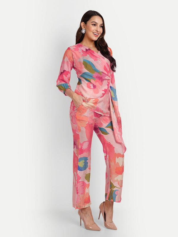 Pure Muslin Co-Ord Sets With Digital Print